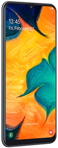 Смартфон Samsung Galaxy A30 3/32 ГБ черный