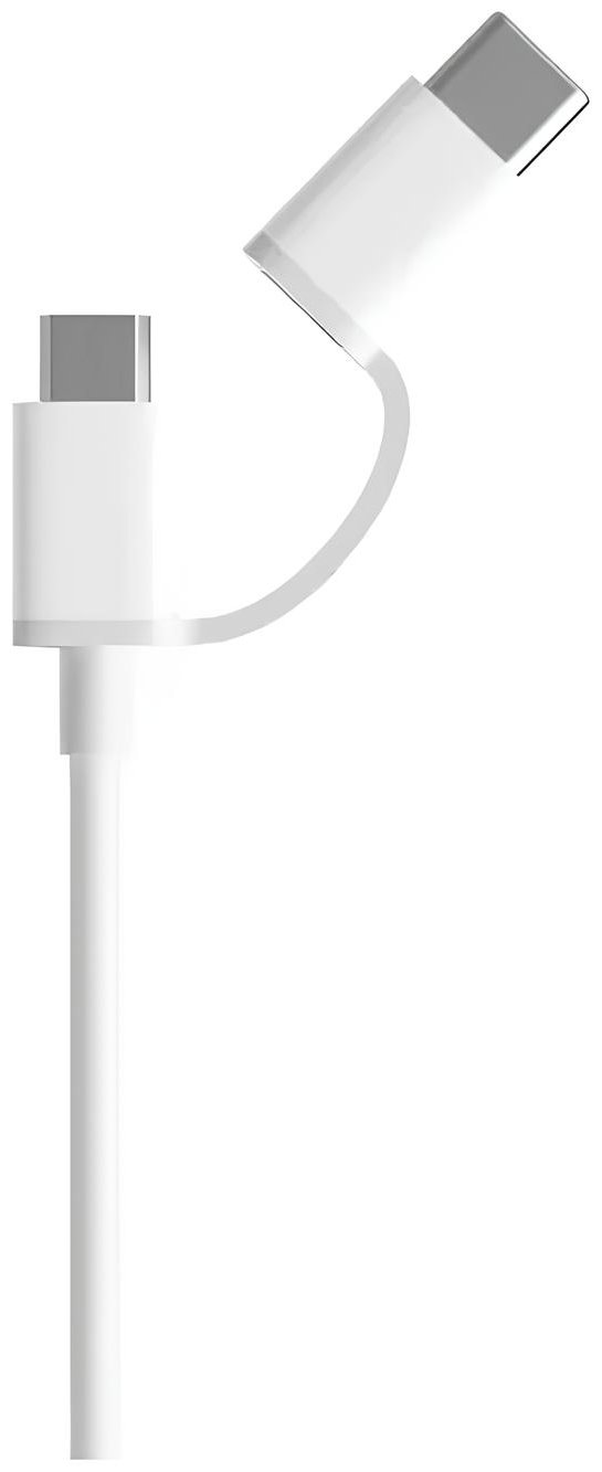 Кабель Xiaomi Micro-USB to Type-C Mi 2-in-1 USB Cable (1м) SJV4082TY