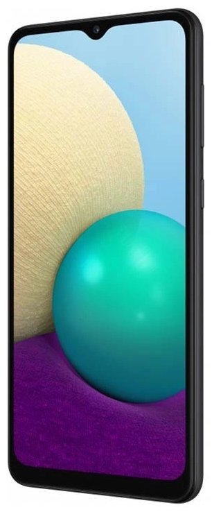Смартфон Samsung Galaxy A02 2/32 ГБ черный