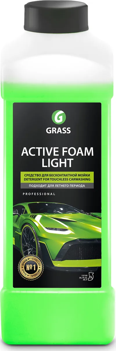 Автошампунь grass active foam