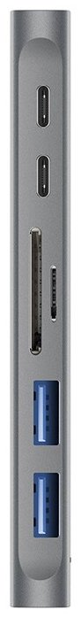 USB-концентратор EnergEA AluHUB MACPRO 2 Dual USB-C Multiport Thunderbolt 3 