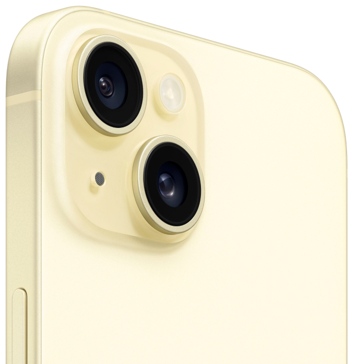 Смартфон Apple iPhone 15 128 ГБ желтый