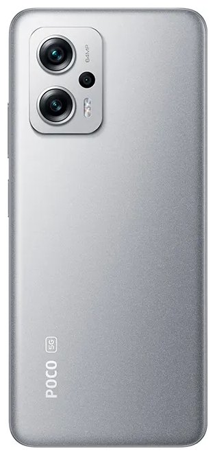 Смартфон Poco X4 GT 8/128 Гб серебристый ЕСТ