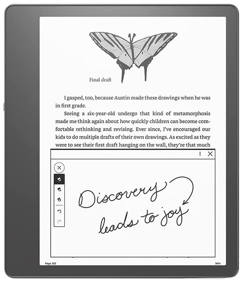 Электронная книга Amazon Kindle Scribe 16 ГБ with Basic Pen черный