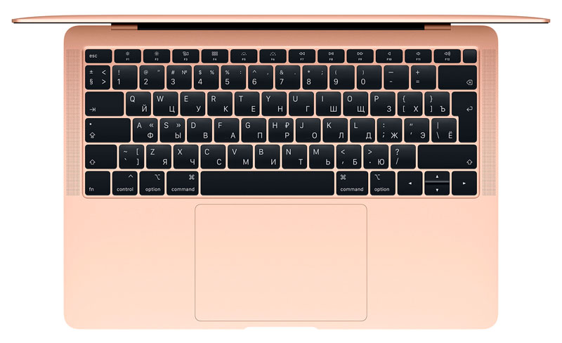 Apple MacBook Air 13.3" Mid 2018 256 ГБ Gold MREF2RU/A