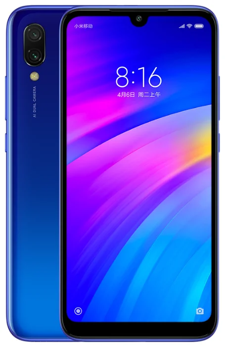 Смартфон Xiaomi Redmi 7 3/64 ГБ синий