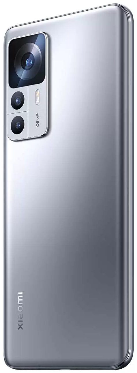 Смартфон Xiaomi 12T 8/128 ГБ серебристый ЕСТ