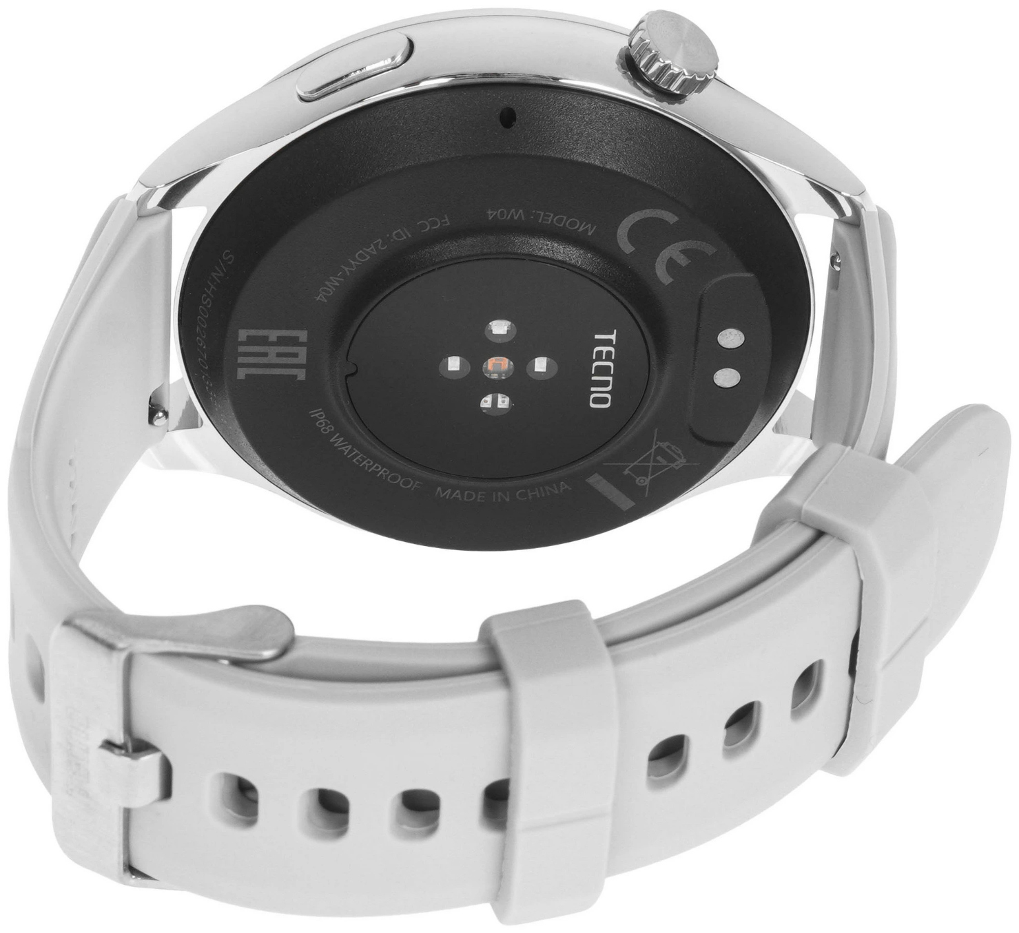 Смарт-часы Tecno Watch 4 серебристый W04