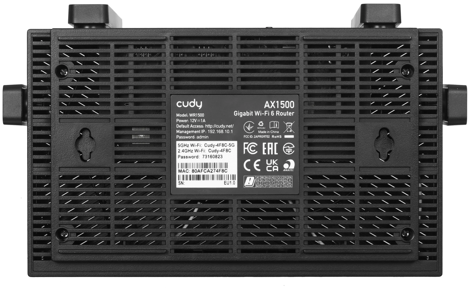 Wi-Fi роутер Cudy WR1500