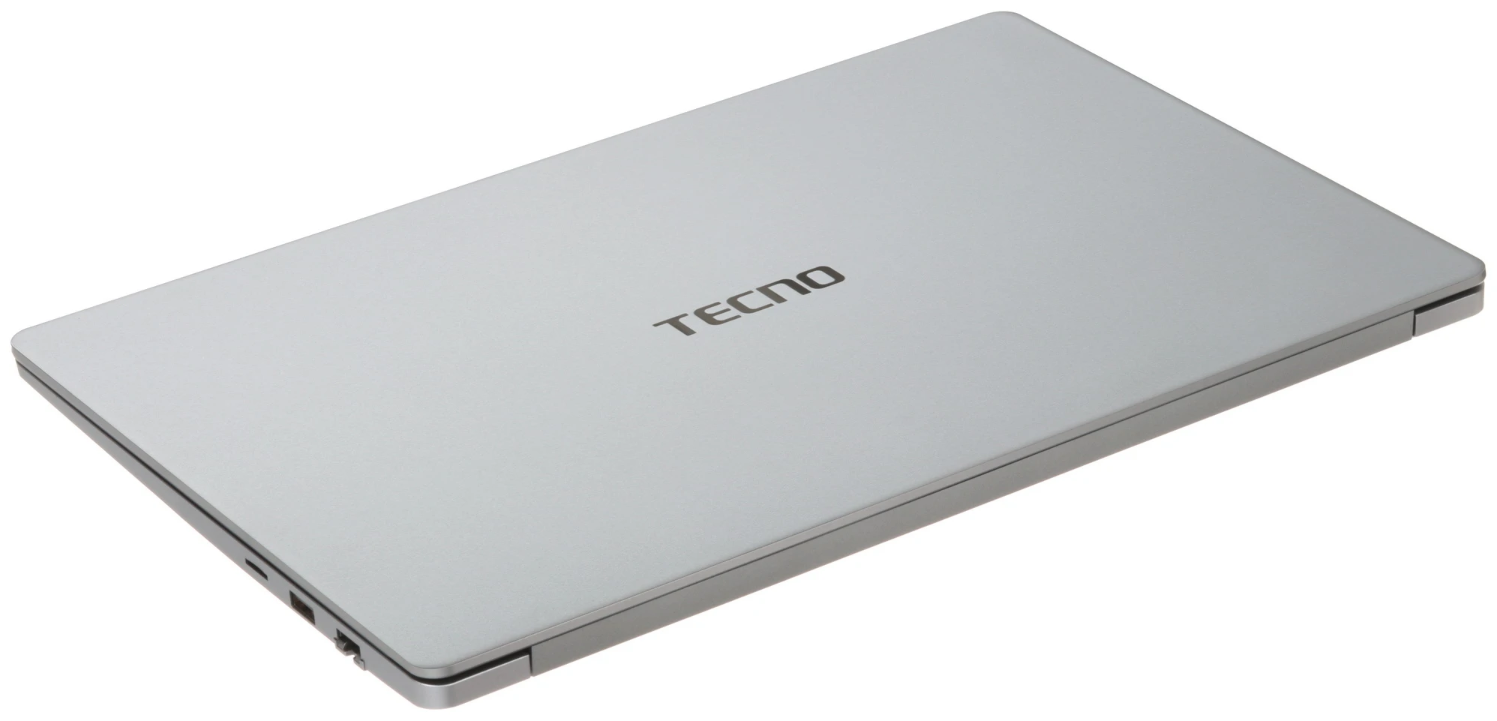 15,6" Ноутбук Tecno Megabook K15SRA i5-13420H/8GB/512GB SSD/W11H серый 