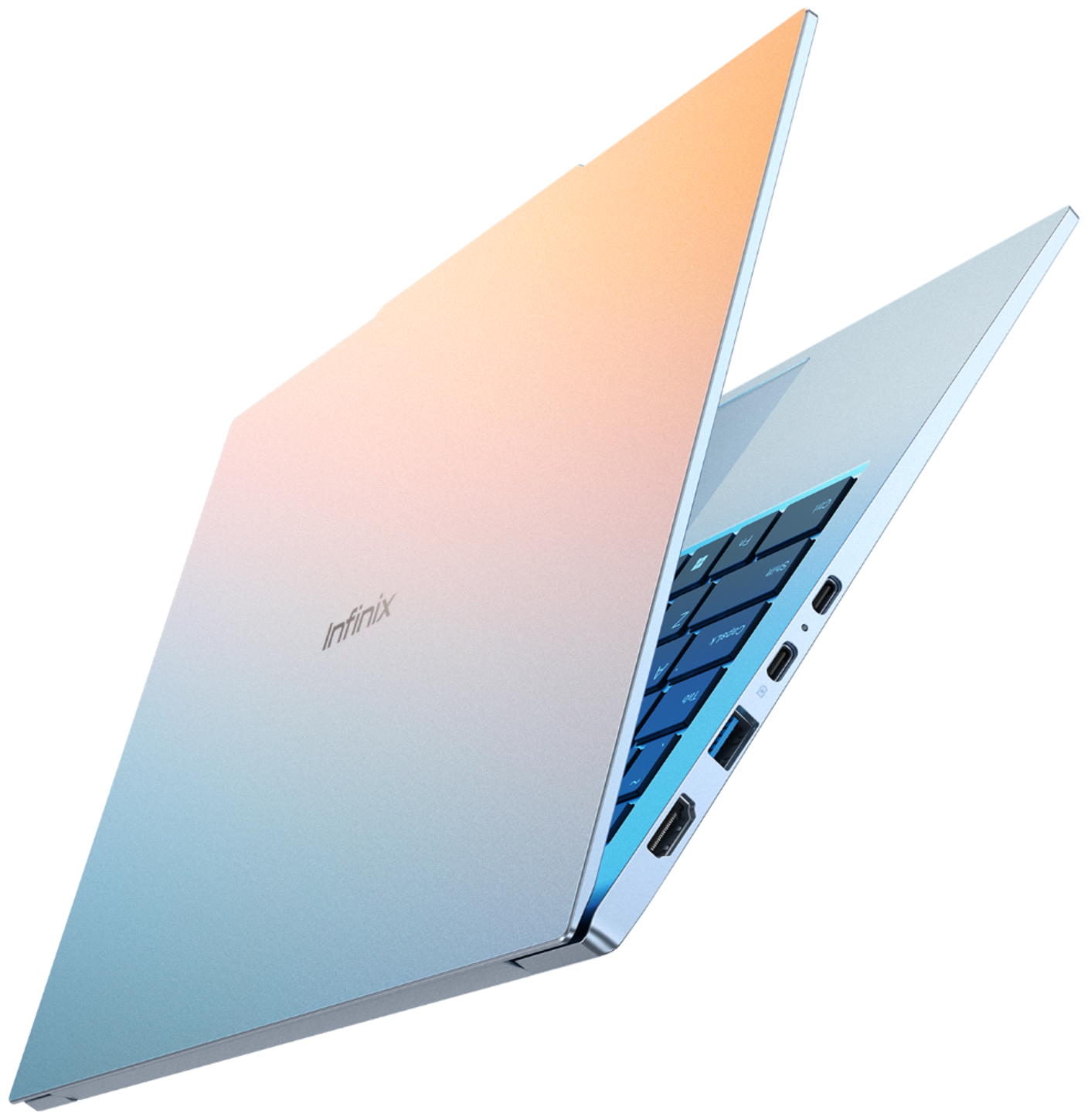 14" Ноутбук Infinix Xbook B14 BL41A7H R7-7735U/16GB/512GB SSD/DOS голубой