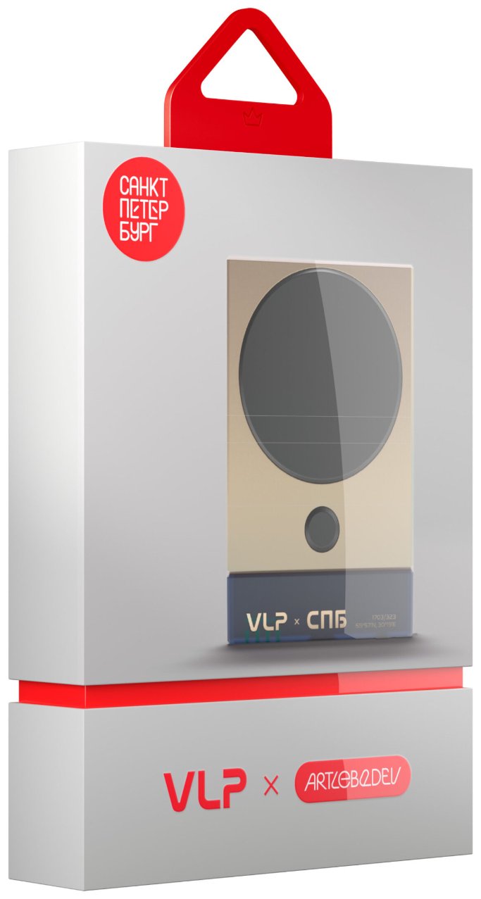 Портативный аккумулятор VLP x СПБ NEO MagSafe 5000 mAh 3A синий