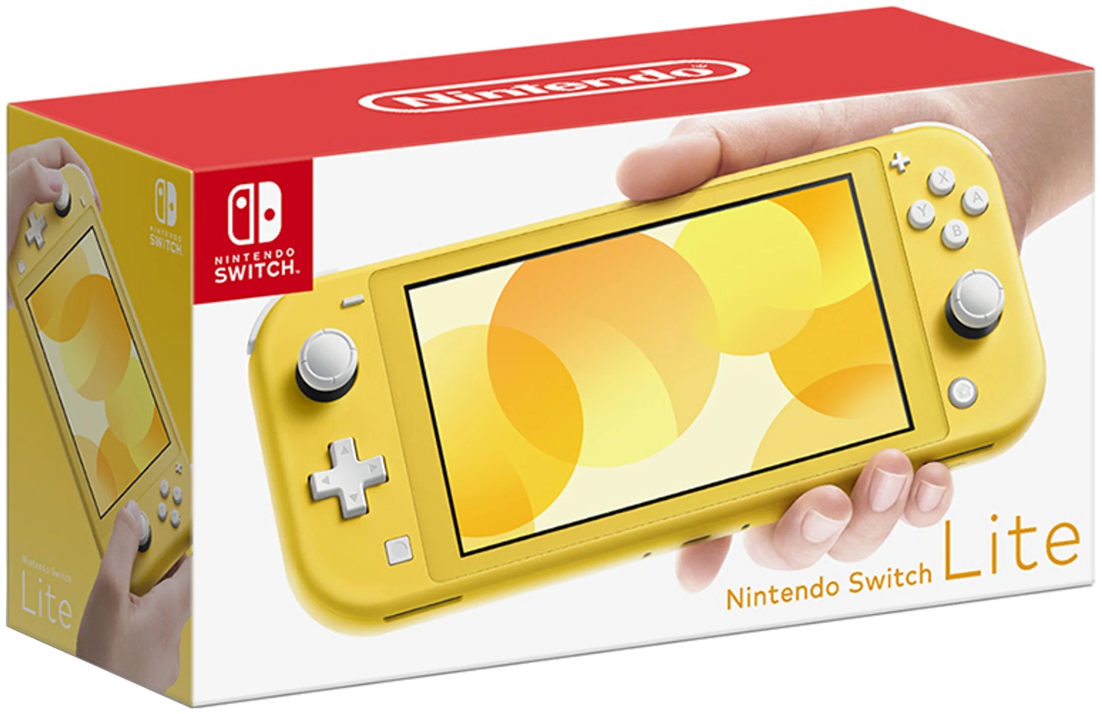 Игровая приставка Nintendo Switch Lite желтый 
