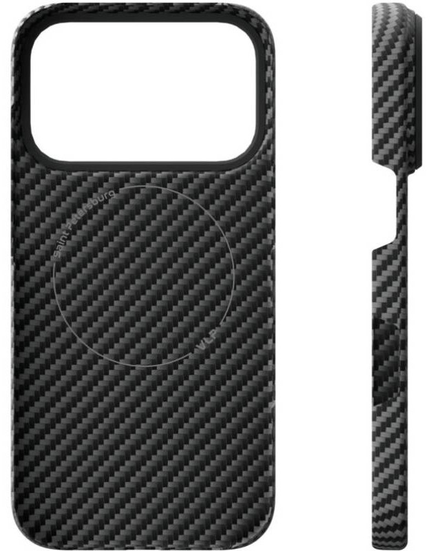 Чехол для смартфона VLP Kevlar Case Apple iPhone 17 Pro MagSafe черный