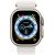 Смарт-часы Apple Watch Ultra 49mm титан с белым Ocean ремешком