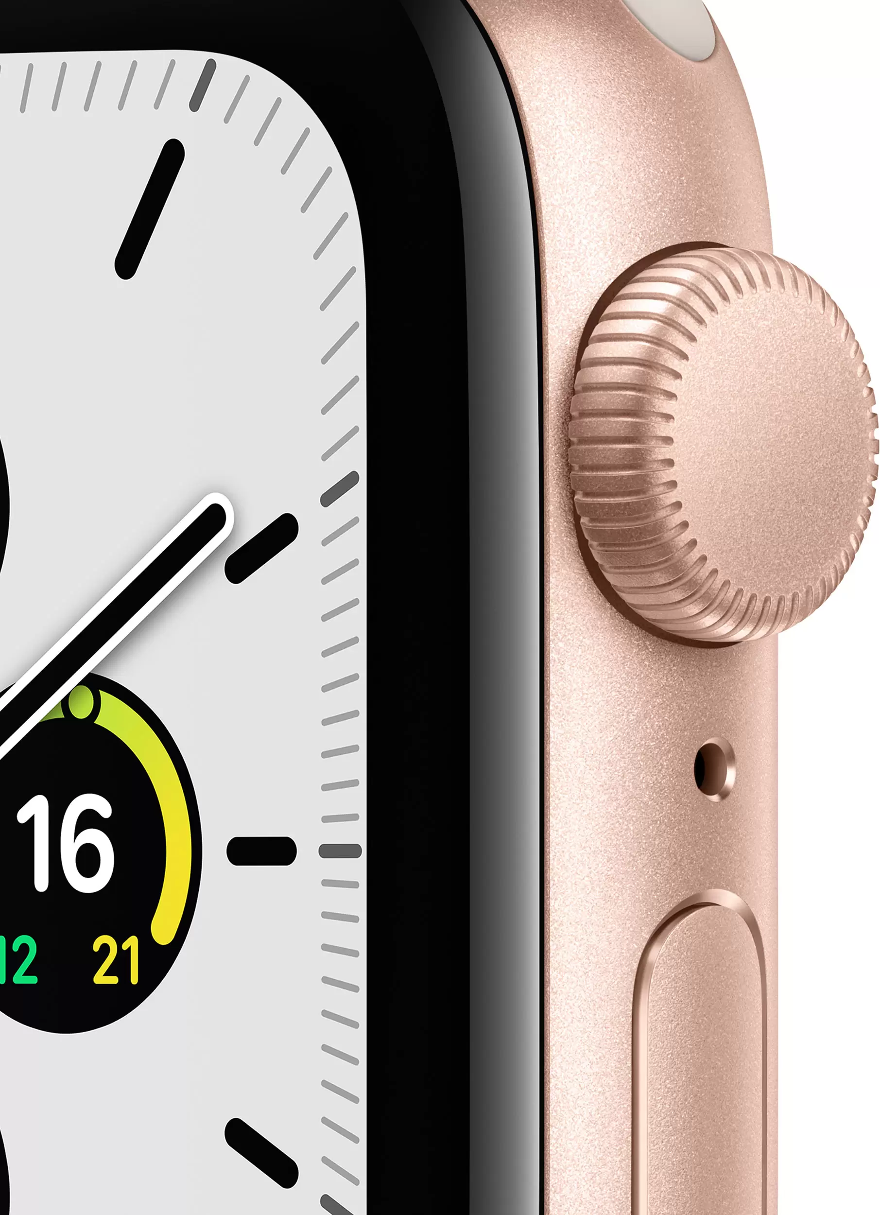Смарт-часы Apple Watch SE 40mm золотистый с бежевым ремешком