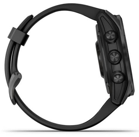 Смарт-часы Garmin Fenix 7S Solar серый с серым ремешком