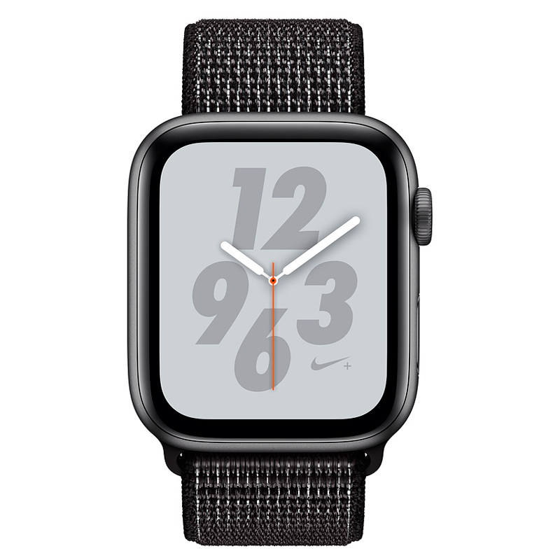 Nike apple watch series 4 black hotsell