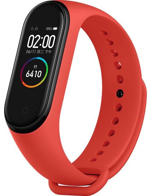 Фитнес-браслет Xiaomi Mi Band 4 красный