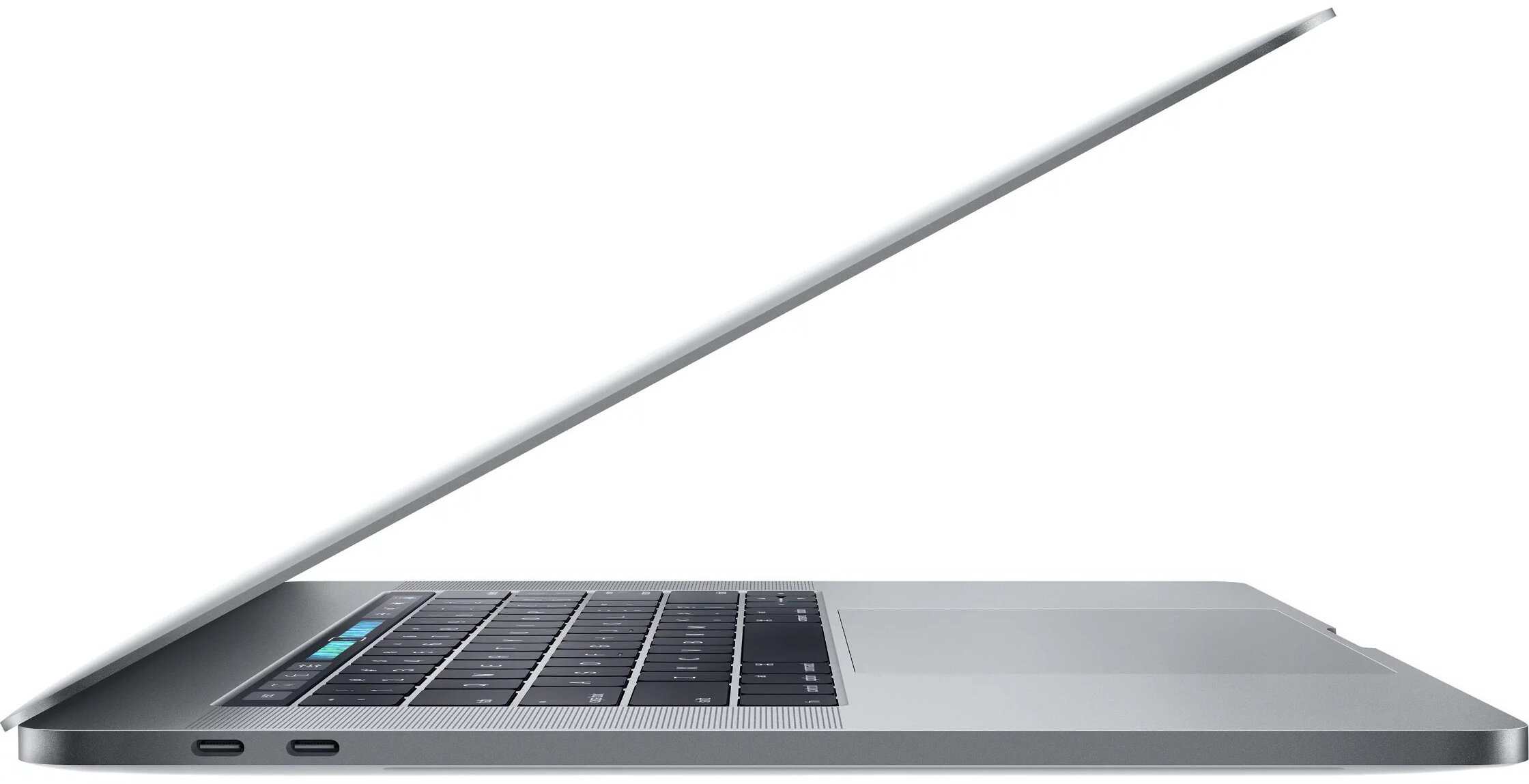 15.4" Ноутбук Apple MacBook Pro 15.4" Mid 2017 Touch Bar 512 ГБ серый MPTT2RU/A