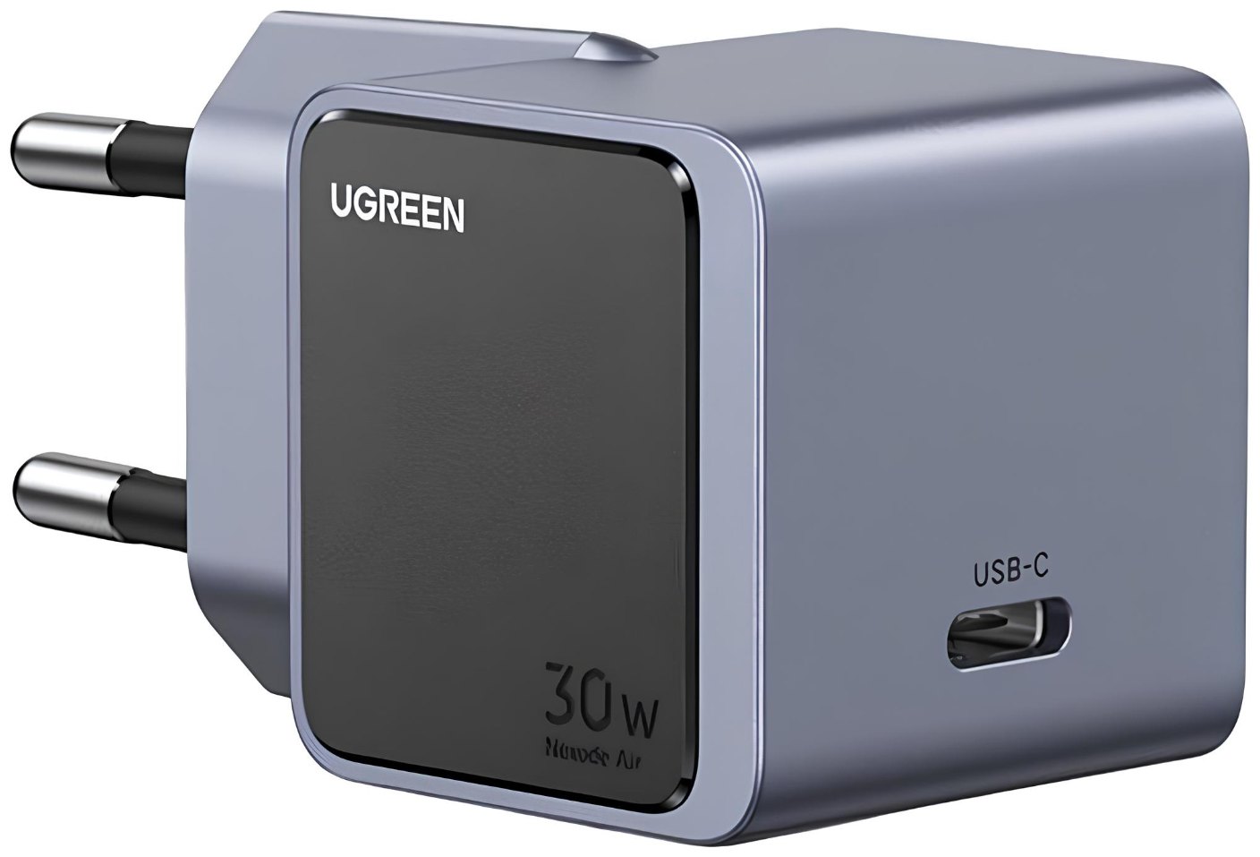 Адаптер питания UGREEN X503 30W USB-C GaN Tech Charger серый