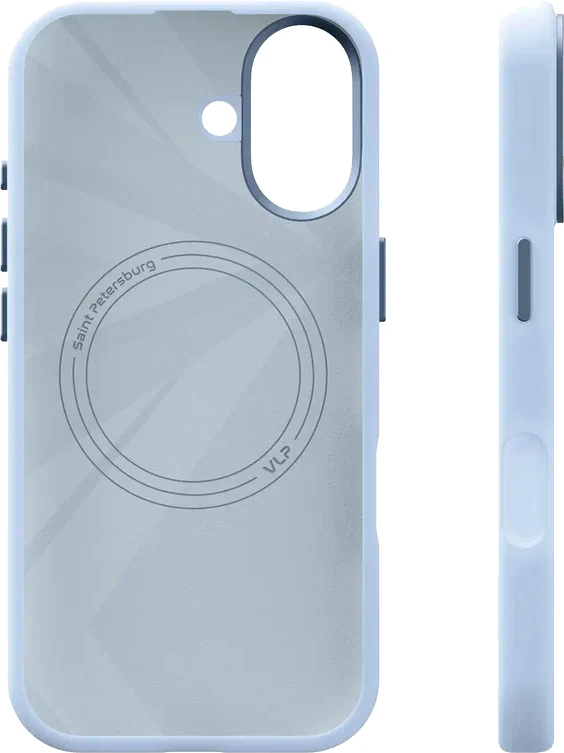 Чехол для смартфона VLP Aster Pro Case Apple iPhone 17 MagSafe голубой