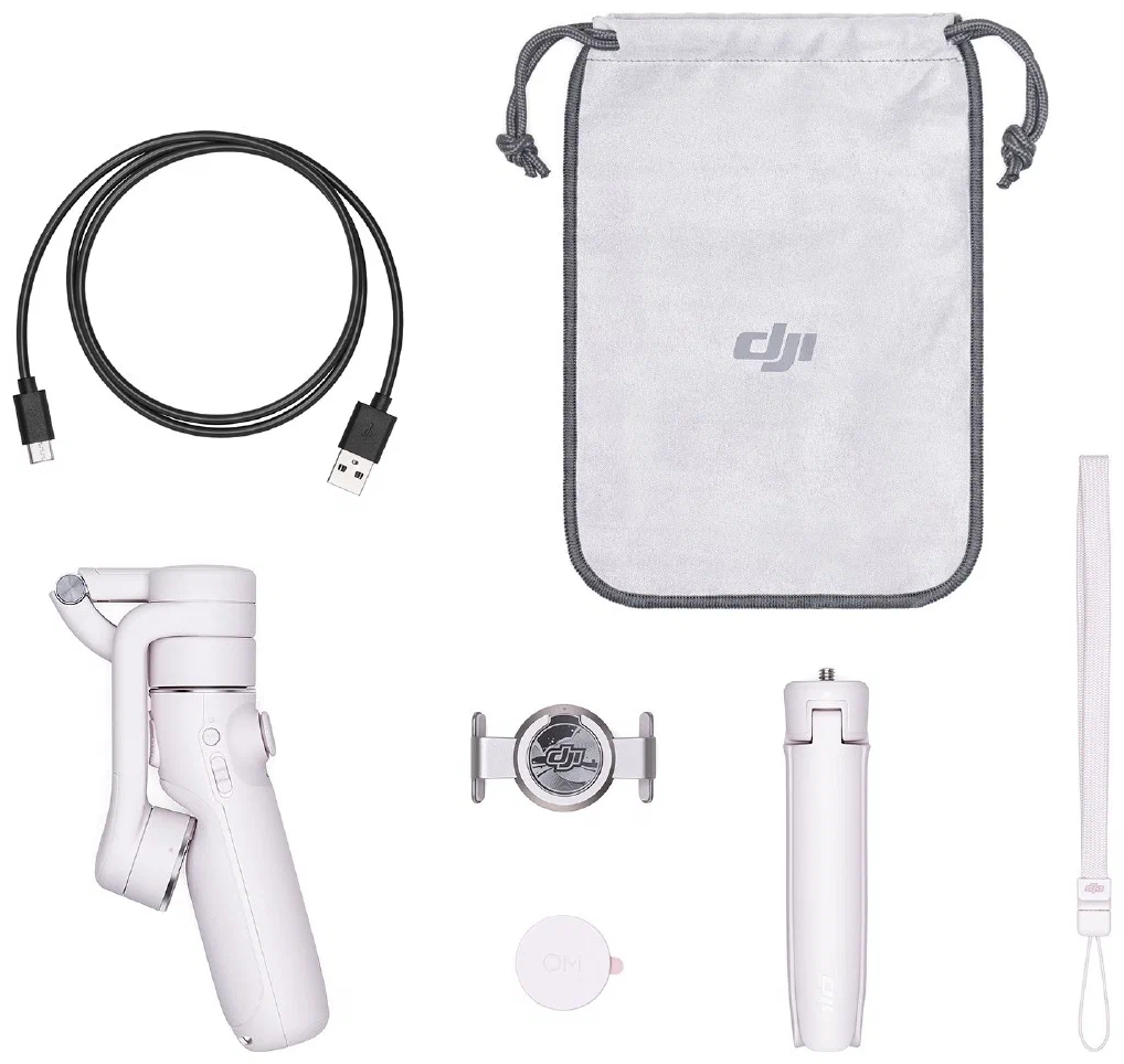 Стабилизатор для смартфона DJI OM 5 Osmo Mobile 5 белый