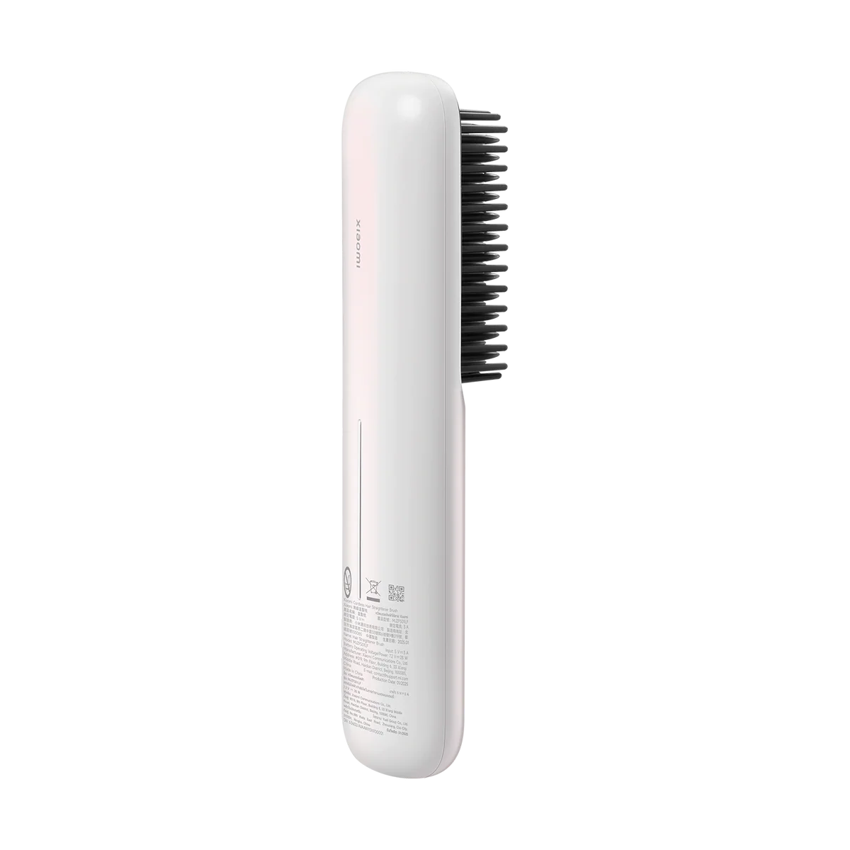 Выпрямляющая расческа для волос беспроводная Xiaomi Cordless Hair Straightener Brush белый BHR07REGL