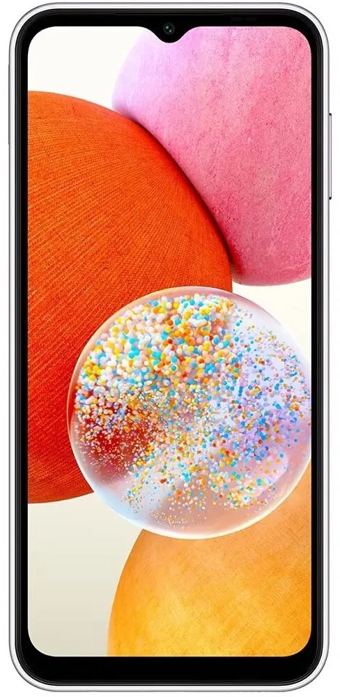Смартфон Samsung Galaxy A14 4/64 ГБ серебристый