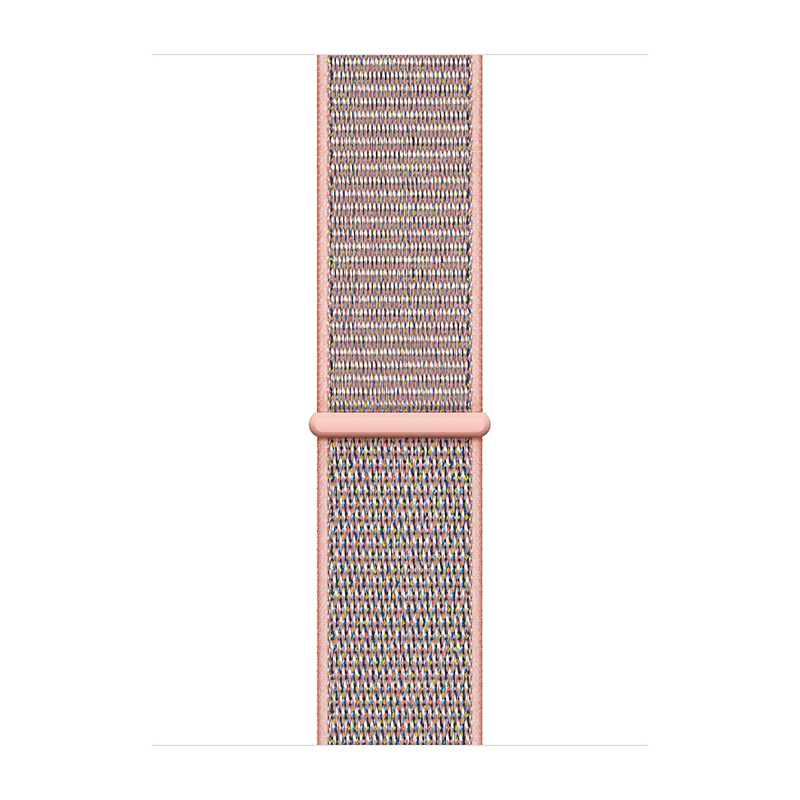 Смарт-часы Apple Watch Series 4 44mm золотистый с розовым ремешком 