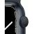 Смарт-часы Apple Watch Series 7 45mm черный с черным ремешком