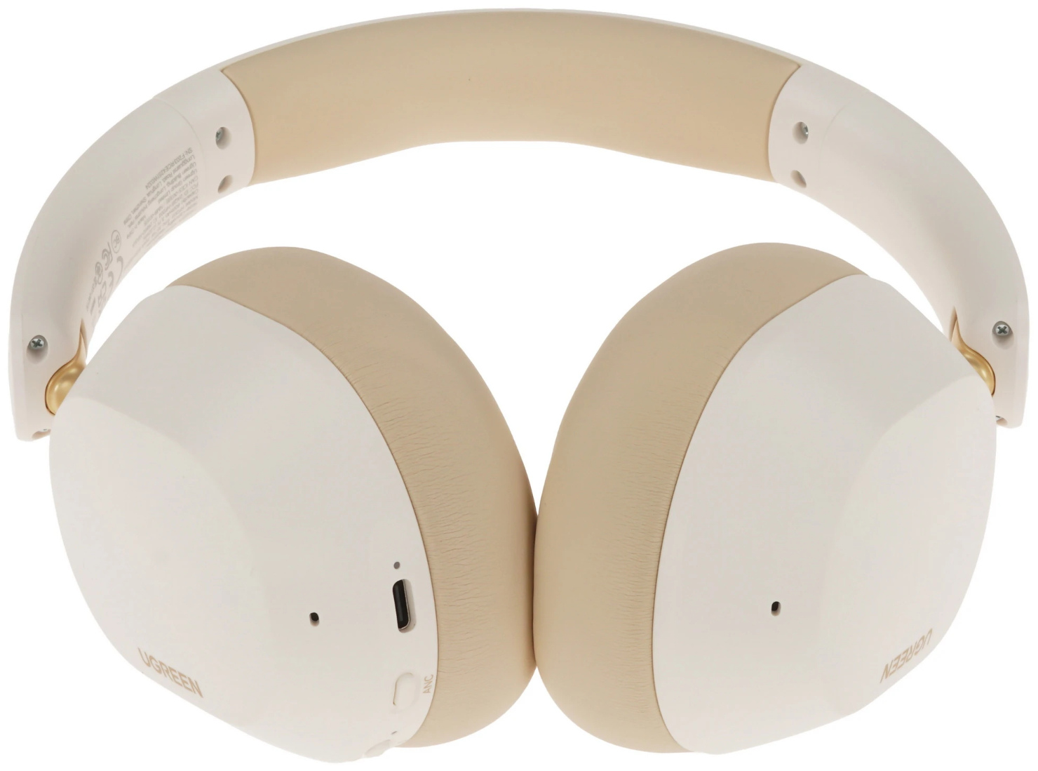 Беспроводные наушники UGREEN HP203 HiTune Max 5C Hybrid ANC белый