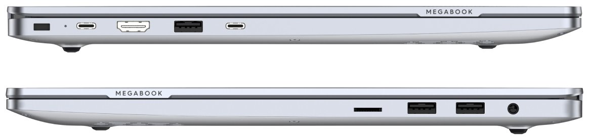 16" Ноутбук Tecno Megabook T16  серебристый 