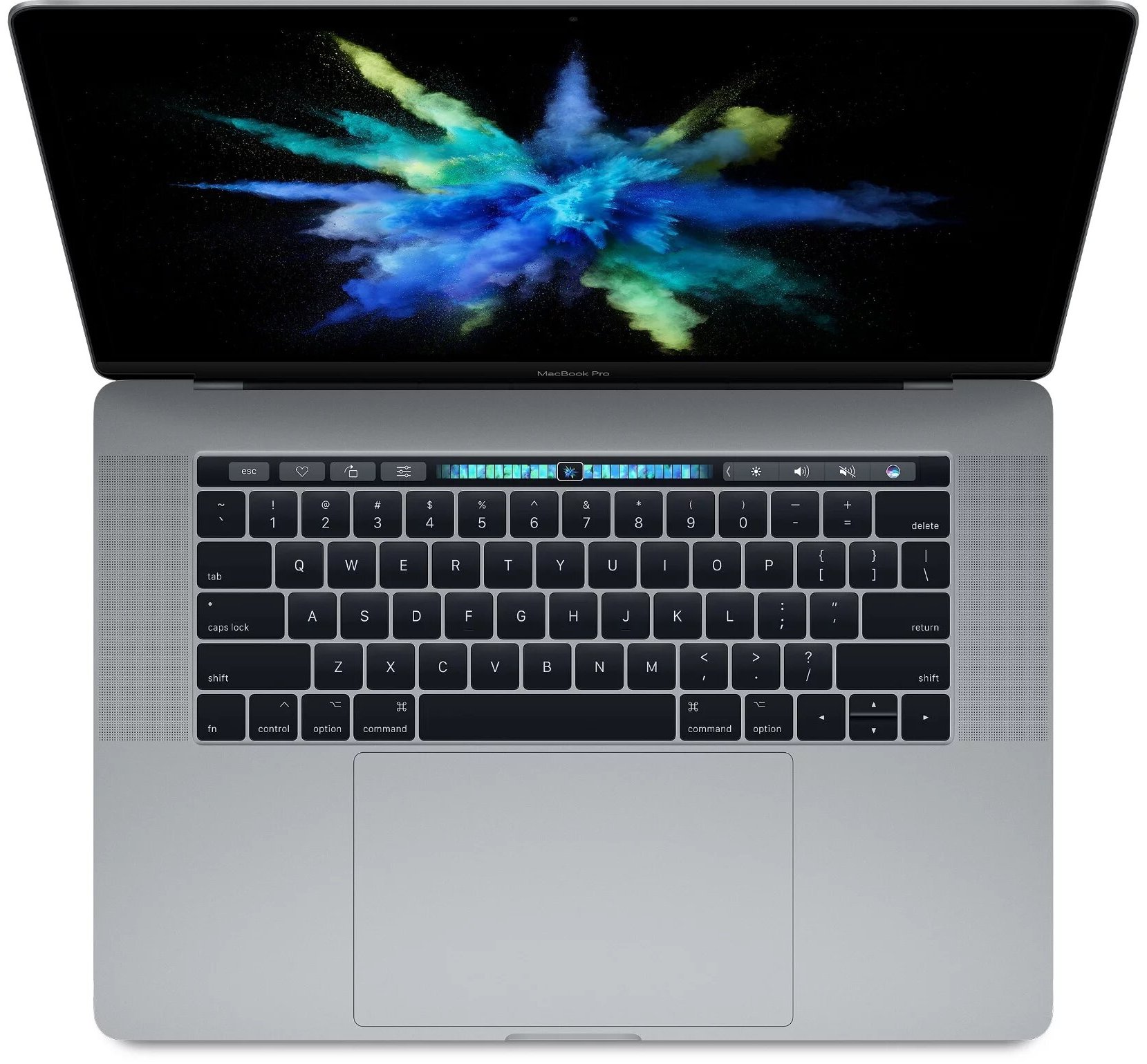 15.4" Ноутбук Apple MacBook Pro 15.4" Mid 2017 Touch Bar 512 ГБ серый MPTT2RU/A