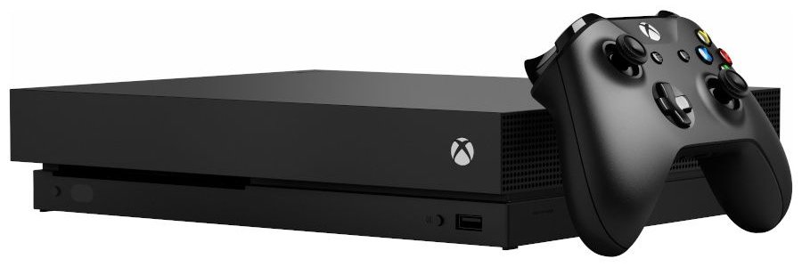 Игровая приставка Microsoft Xbox One X 1 ТБ черный + Star Wars Jedi: Fallen Order + подписки