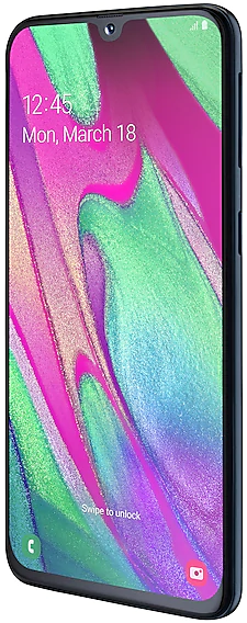 Смартфон Samsung Galaxy A40 4/64 ГБ черный