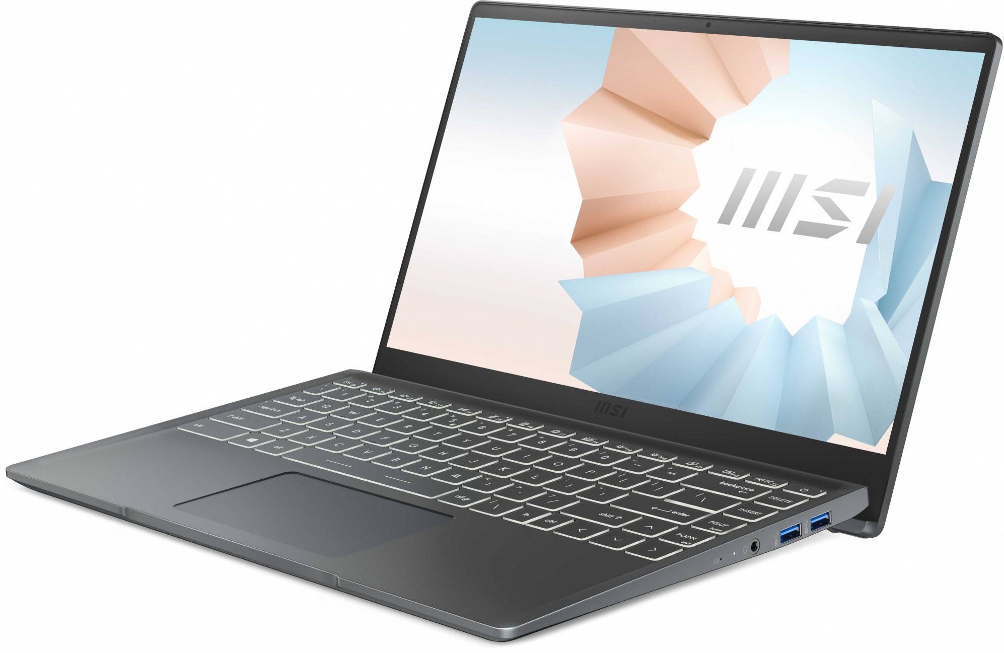14" Ноутбук MSI Modern 14 B11MOU-1226RU серый 