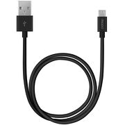 Дата-кабель USB -micro USB, 1.2м., черный
