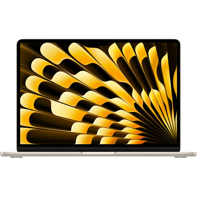 13,6" Ноутбук Apple MacBook Air M3/8/256 ГБ золотистый MRXT3