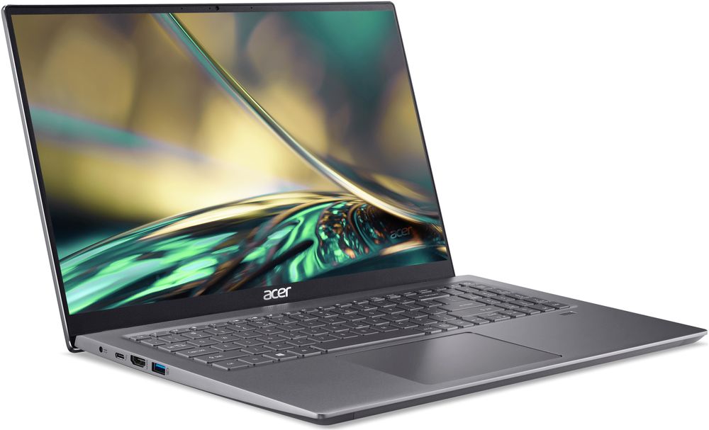 16,1" Ноутбук Acer Swift X SFX16-51G-58YT серый 