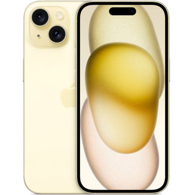 Смартфон Apple iPhone 15 256 ГБ желтый