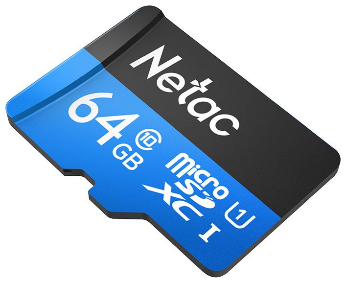 Карта памяти 64 ГБ Netac MicroSD Card P500 Standard