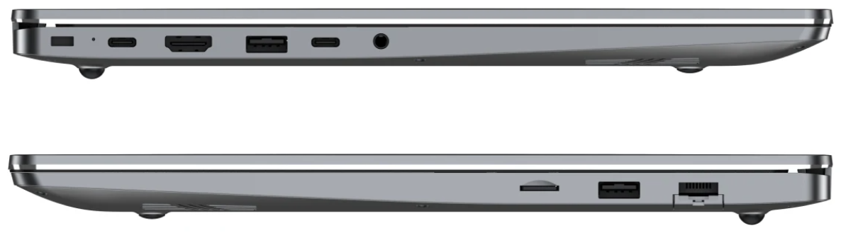 16" Ноутбук Tecno Megabook K16SFA R5-7535HS/16GB/512GB SSD/W11H серый 