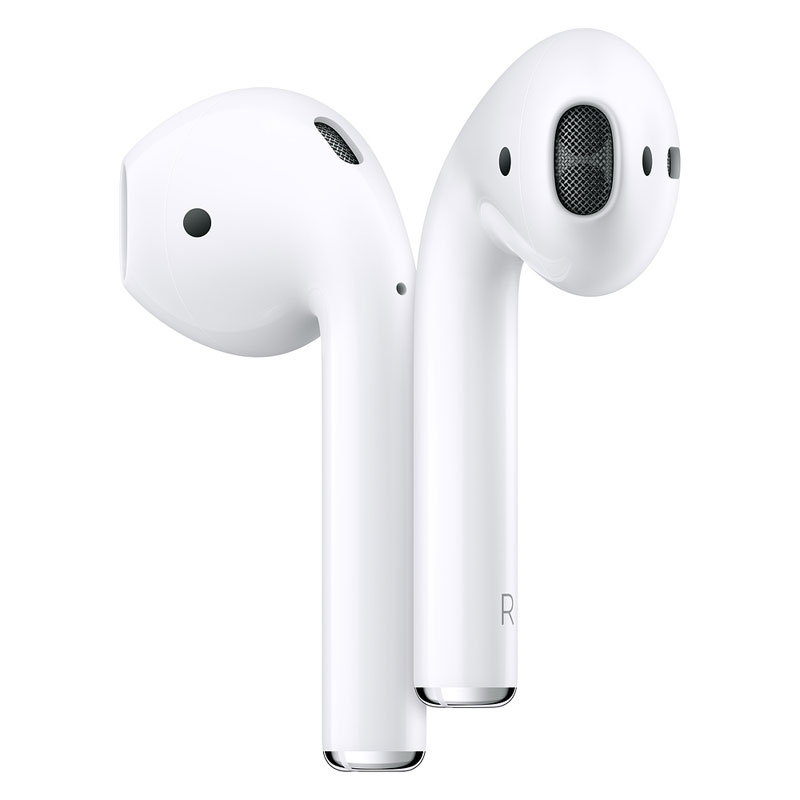 Беспроводные наушники Apple AirPods 2 (с беспроводным зарядным футляром) MRXJ2