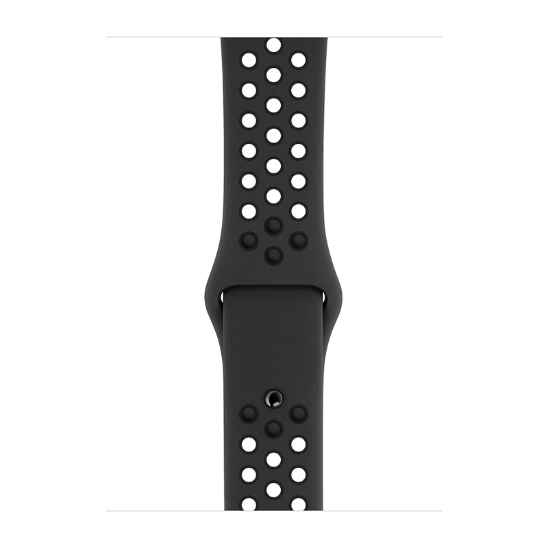 Смарт-часы Apple Watch Series 4 Nike 40mm серый с черным ремешком 