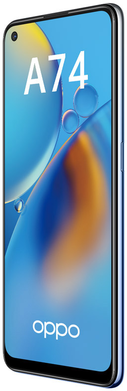 Смартфон Oppo A74 4/128 ГБ синий