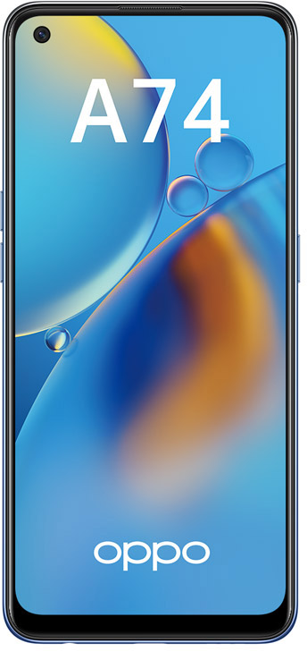 Смартфон Oppo A74 4/128 ГБ синий