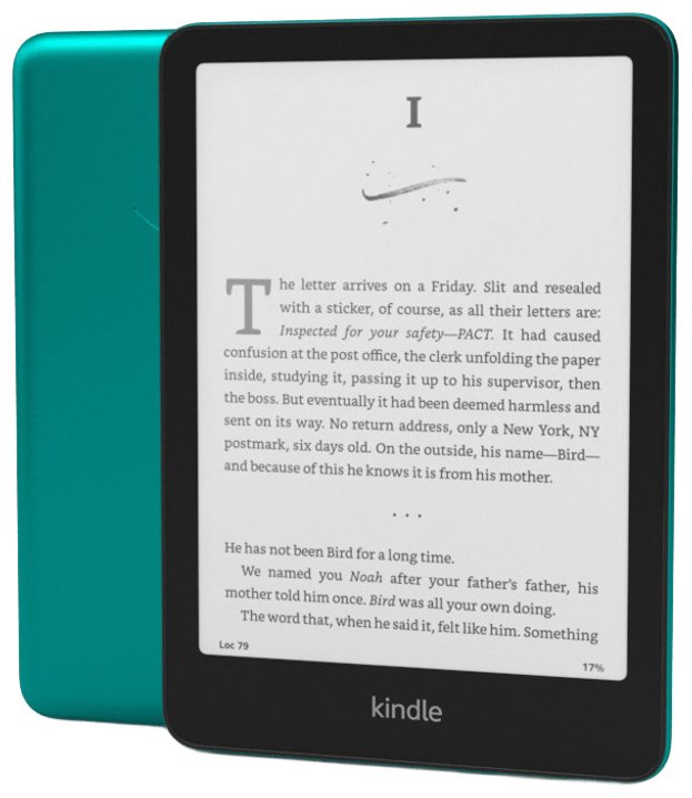 Электронная книга Amazon Kindle Paperwhite 2024 (12th gen) 32 ГБ Signature Edition зеленый