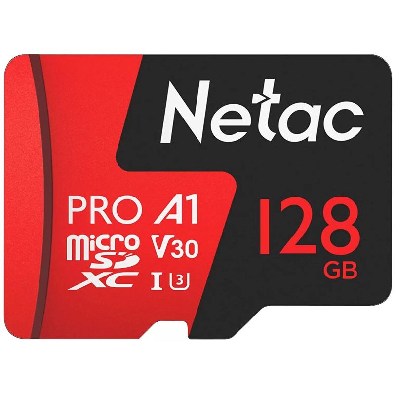 Карта памяти 128 ГБ Netac MicroSD P500 Extreme Pro