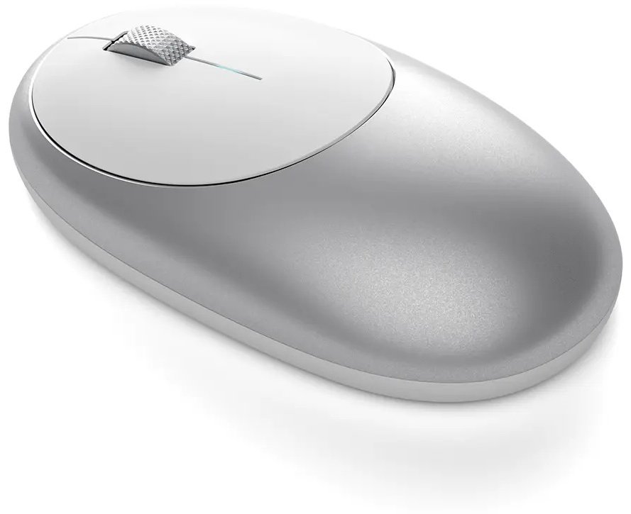 Беспроводная мышь Satechi M1 Bluetooth Wireless Mouse серебристый